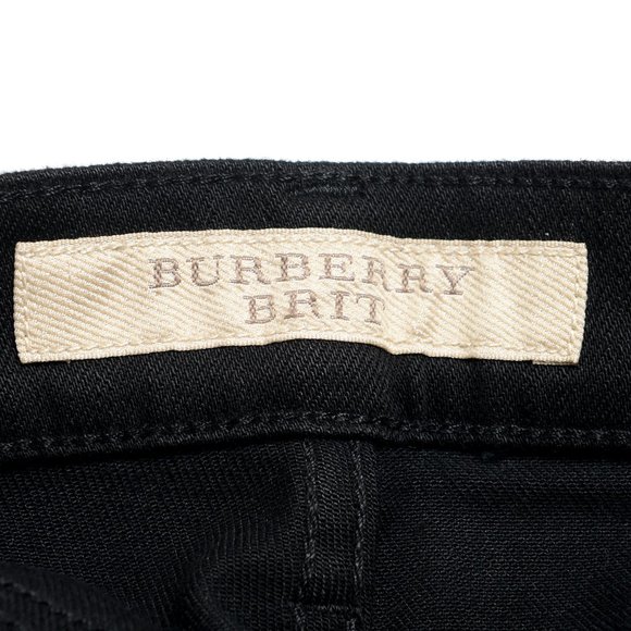 Burberry Britt Black Slim Fit Men's Jeans - Picture 4 of 4